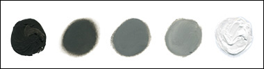 Mixing White and Black for Shades of Gray