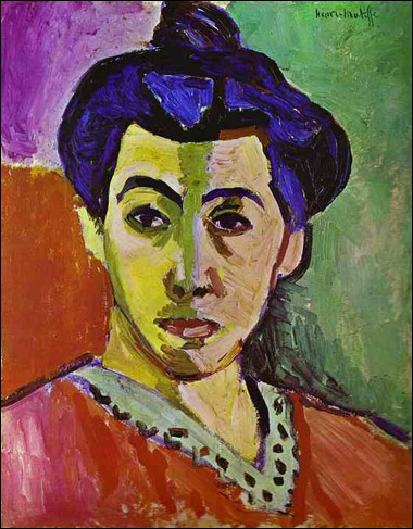 Green Stripe (Madame Matisse) by Henri Matisse
