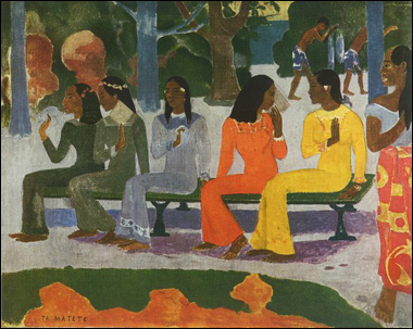 We Shall Not Go to the Market Today by Paul Gauguin